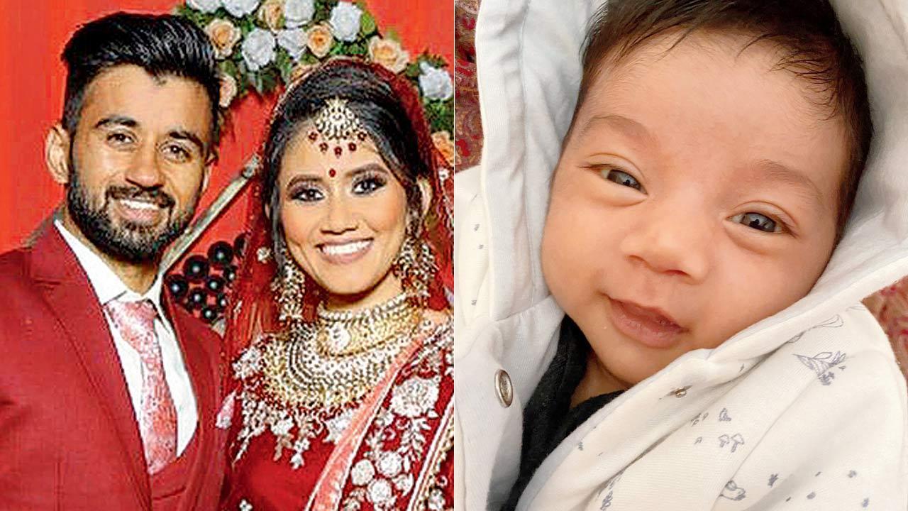 See photos: Hockey skipper Manpreet Singh’s baby girl Jasmine turns one month