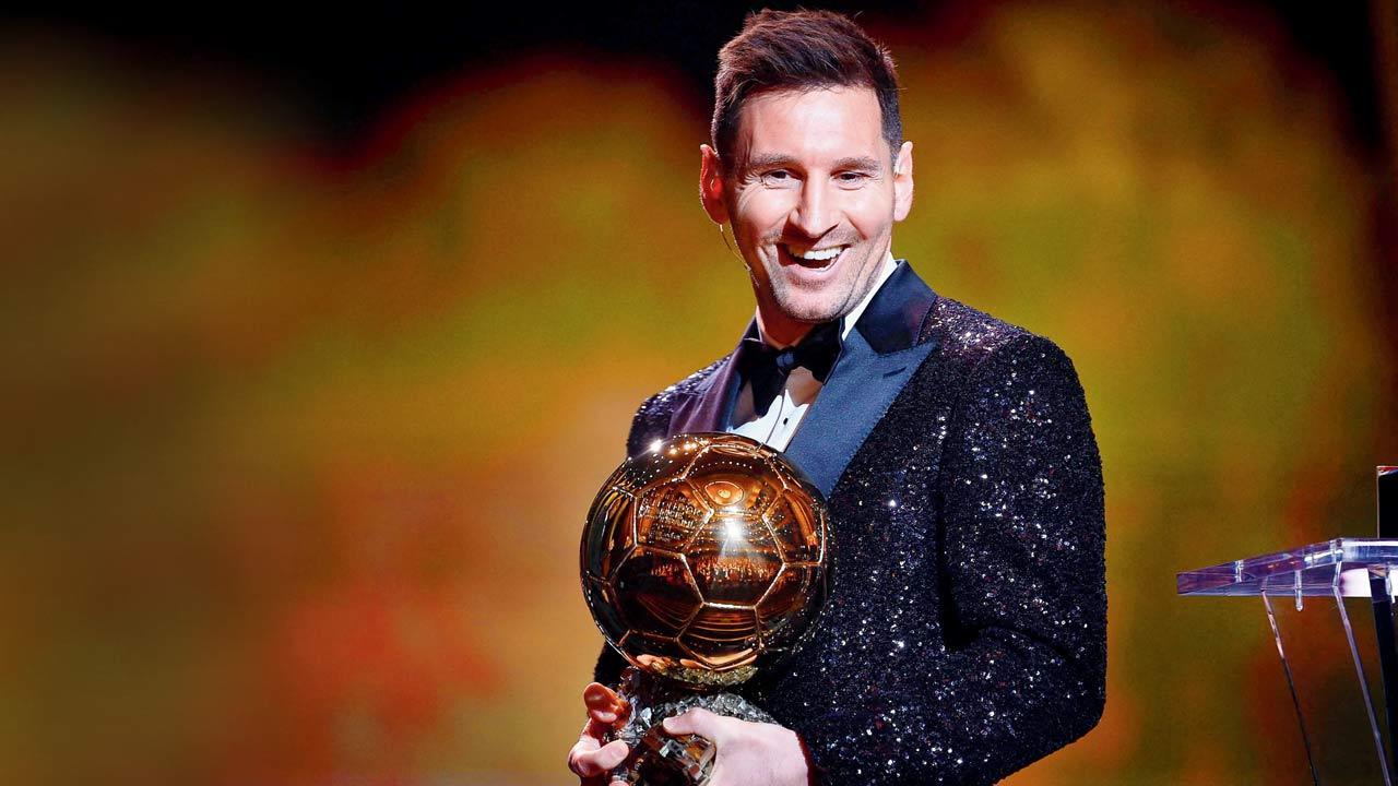 Messi in seventh heaven