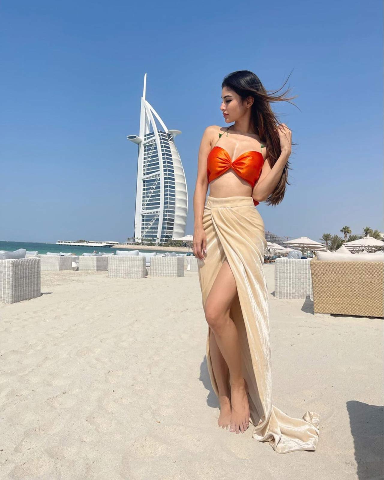 Pooja Hegde is chilling by the pool on the beautiful land of Maldives. The actress has shared her 'extraordinary experiences' from Maldivian vacation on social media, giving us all a glimpse of her 'beach bum' vibe. The actress has upcoming projects that include Thalapathy Vijay's 'Beast', Salman Khan's 'Bhaijaan', 'Cirkus' opposite Ranveer Singh, 'Acharya' with Chiranjeevi and Ram Charan, 'Radhe Shyam' opposite Prabhas and 'SSMB28' opposite Mahesh Babu.