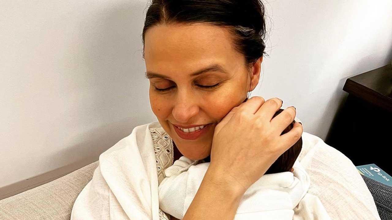Neha Dhupia shares heartwarming pictures with her son
