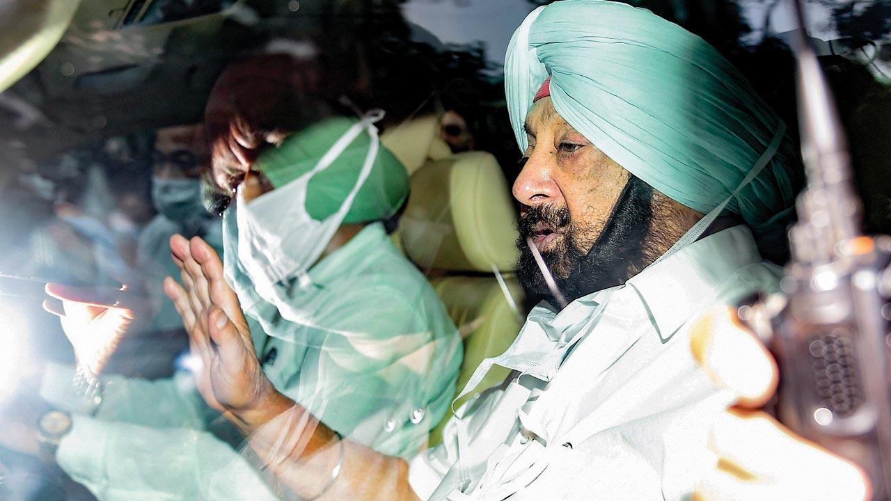 Punjab Lok Congress chief Amarinder Singh announces party's alliance with BJP