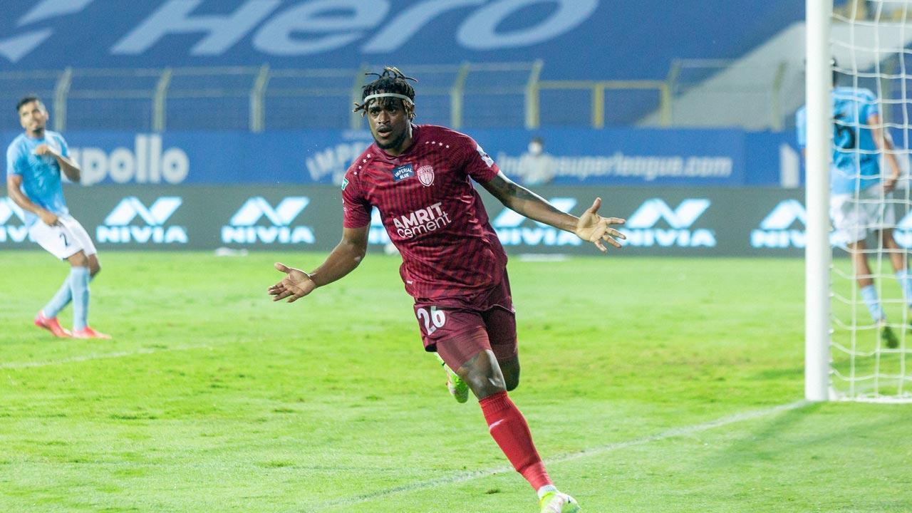 Mumbai City v NorthEast United FC tie ends 3-3