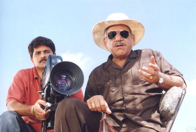 Om Puri in a still from the film Bollywood Calling