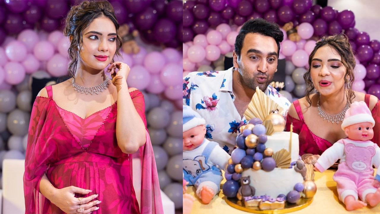 Mom-to-be Pooja Banerjee shares gorgeous pictures from her baby shower, glows in pink outfit