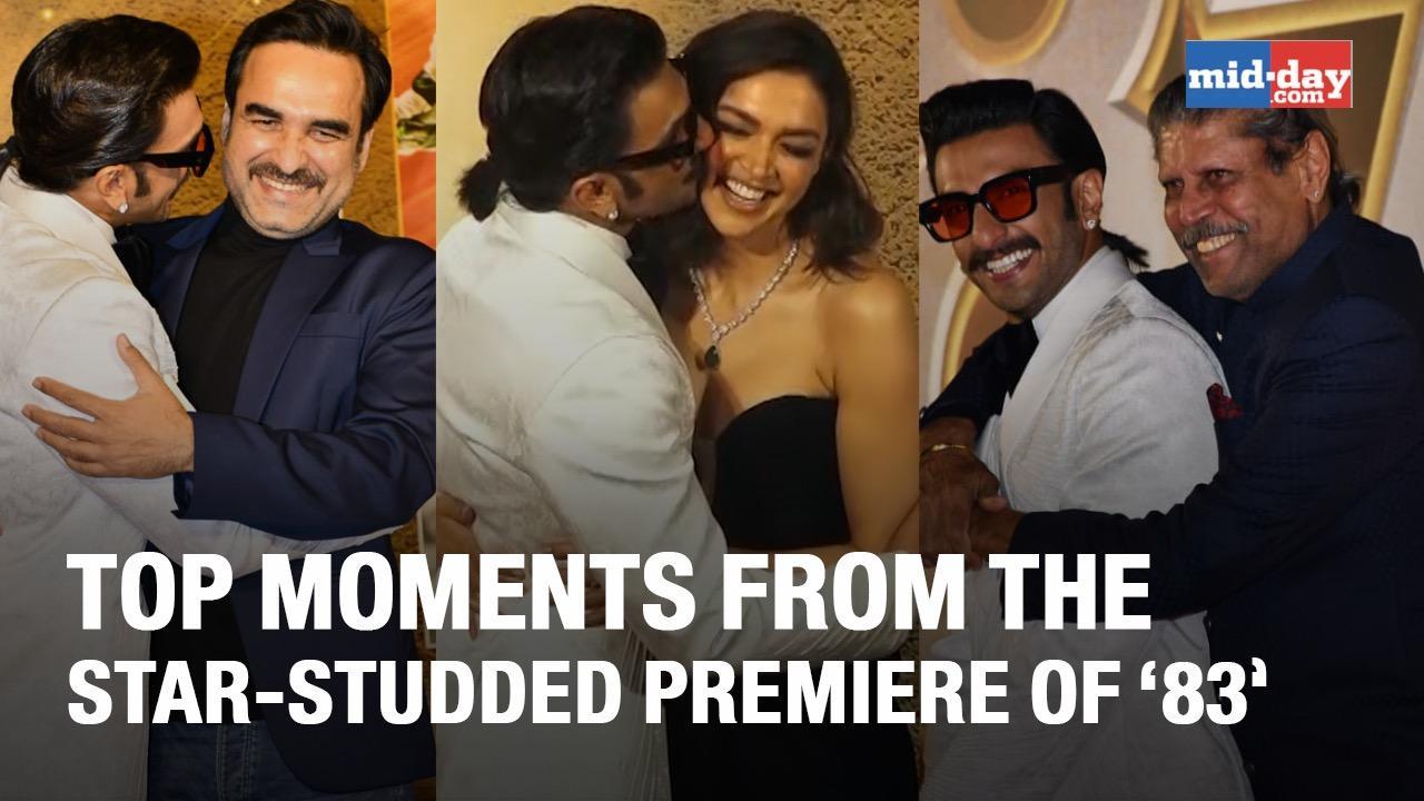 From Deep-Veer’s PDA To Ranveer-Kapil’s bromance; top moments from 83's premiere
