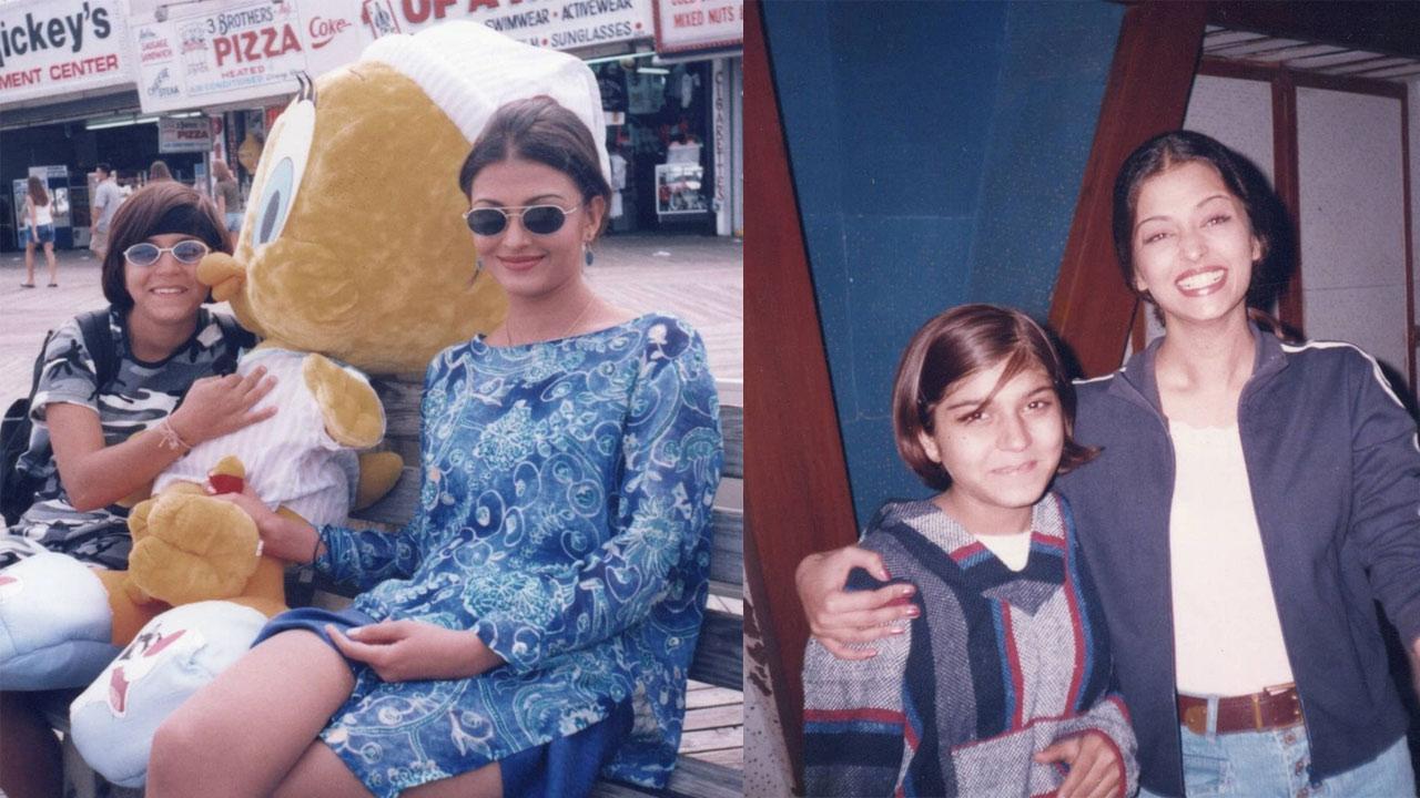 Have you seen these unseen pictures of Aishwarya Rai Bachchan with Saroj Khan's daughter Sukaina Nagpal?