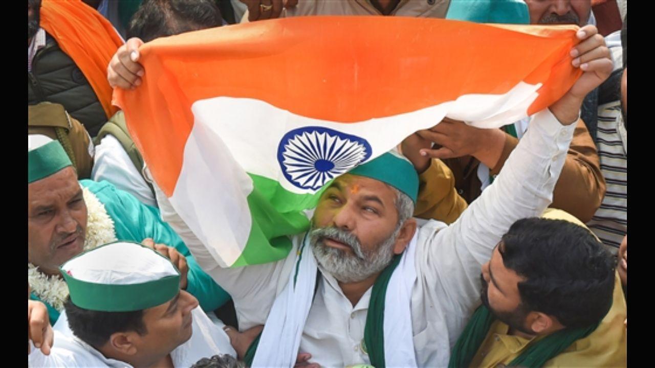 Rakesh Tikait, supporters return from Delhi border after 383 days