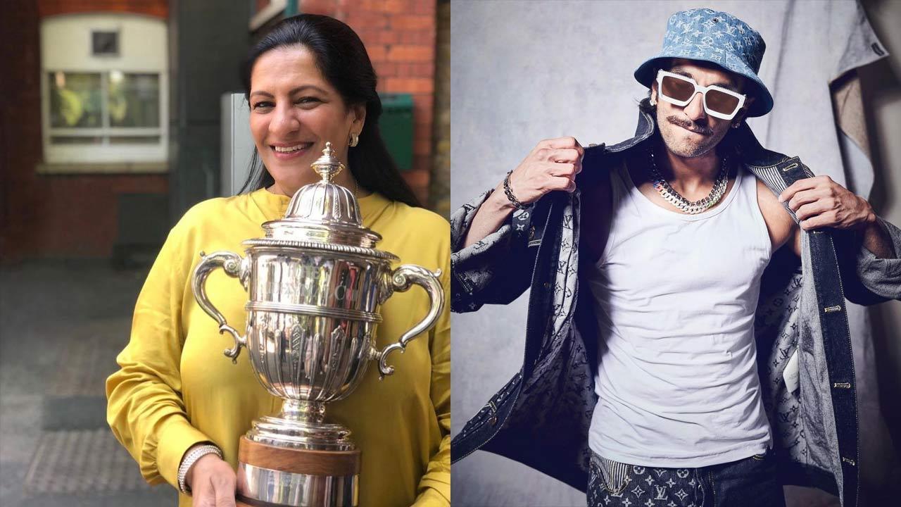 Ranveer Singh shares adorable picture of his mom with 1983 World Cup