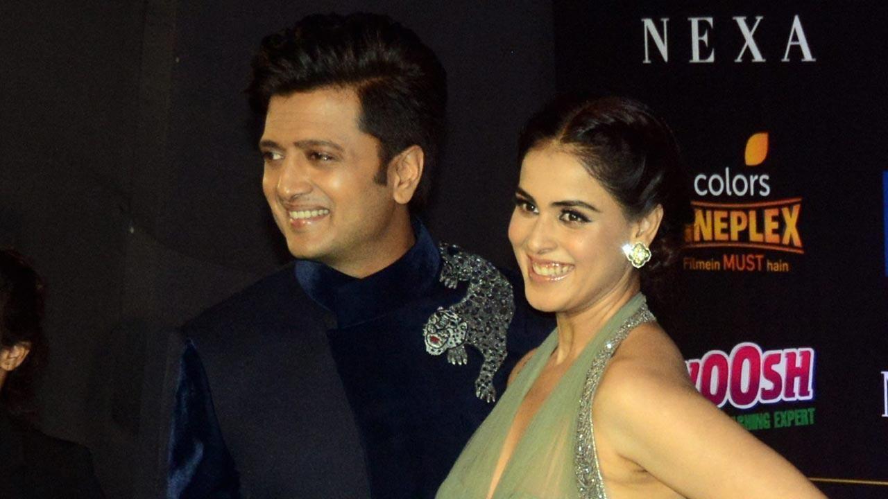 'I can never do life without you,' says Genelia D'Souza to hubby Riteish Deshmukh