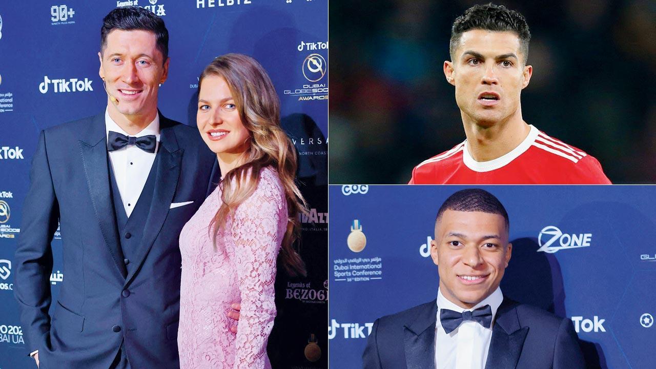 Lewandowski, Ronaldo and Mbappe among big winners at Globe Soccer Awards in Dubai