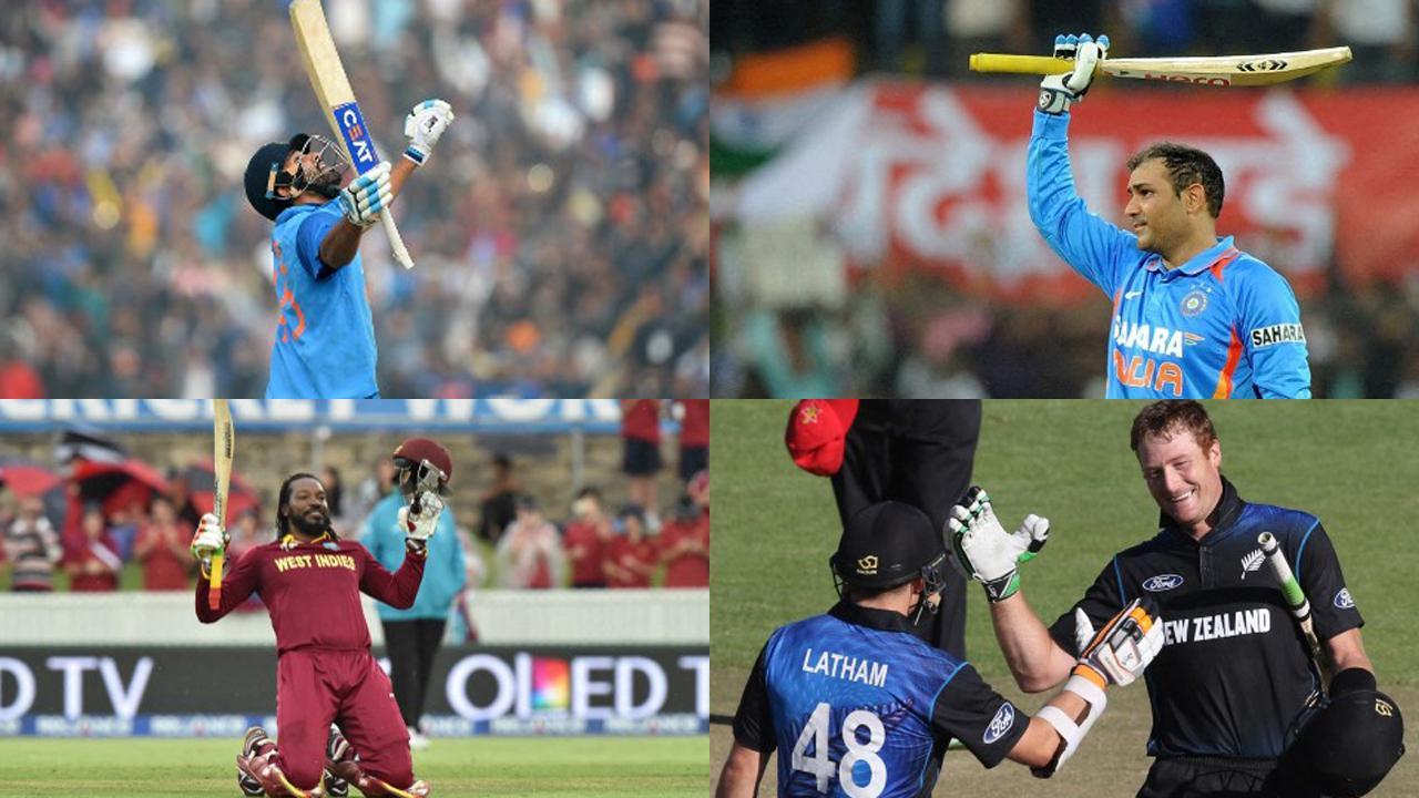 Cricket trivia: The sensational six! These batsmen scored double tons in ODIs