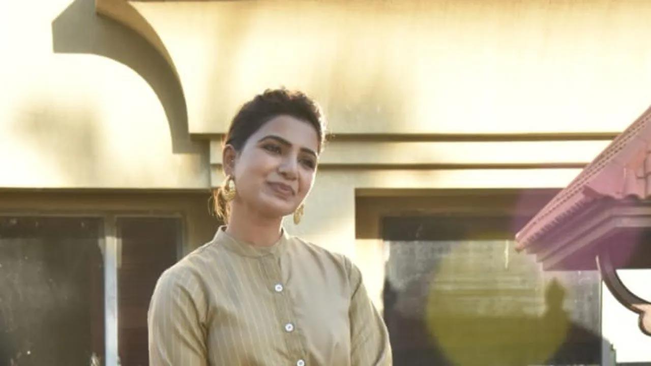 Samantha Ruth Prabhu wraps up first shoot of 'Yashoda' on Christmas eve