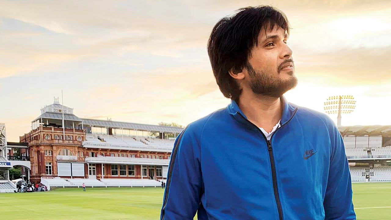 Chirag Patil at the Lord’s Cricket Ground in London