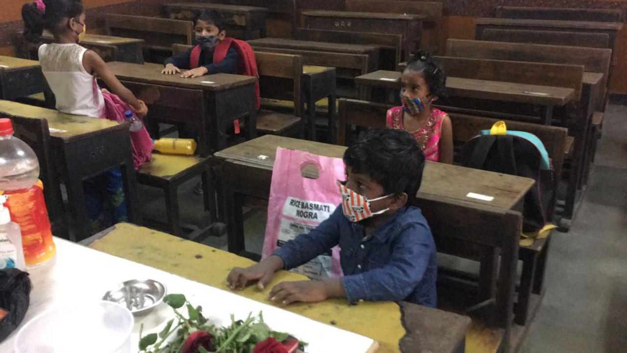 However, some private schools have decided to reopen physical classes after the Christmas vacation. Pic/Atul Kamble