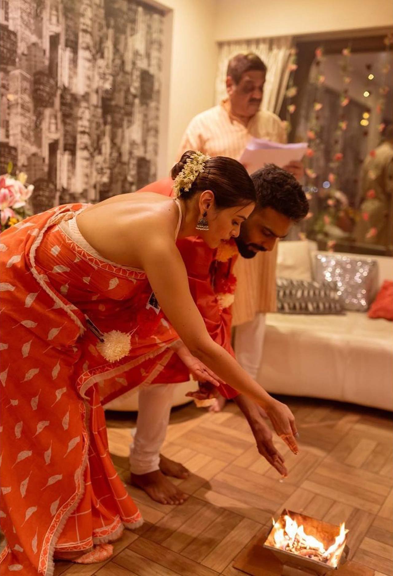 Singer Shalmali, who is best known for her songs 'Balam Pichkari', and 'Lat Lag Gayee', among others, recently tied the knot with beau Farhan Shaikh. Taking to Instagram, Kholgade said she got married to Shaikh, a sound engineer, on November 22 in an intimate ceremony that was held at her Andheri residence.
 
 
 
 