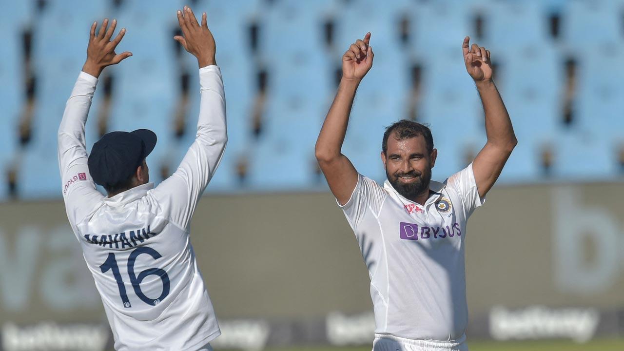 IND vs SA: Mohammed Shami becomes 5th Indian pacer to bag 200 Test wickets
