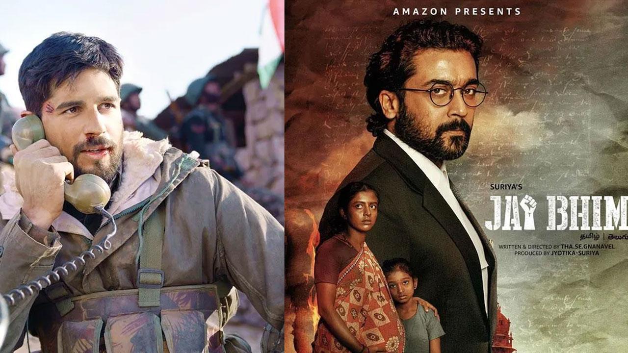 Sidharth Malhotra’s Shershaah, Suriya’s Jai Bhim top rated films on IMDb