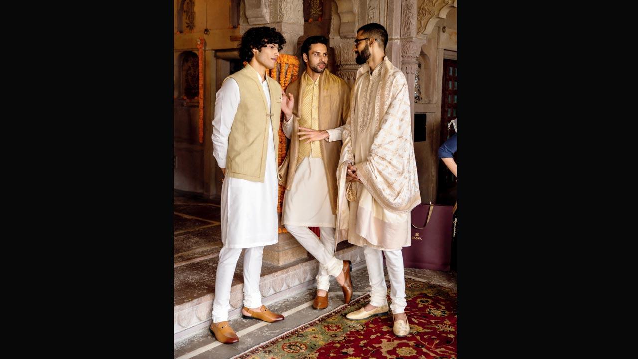 The diffusion line was showcased last week at the 19th century Brijrama Palace in Varanasi