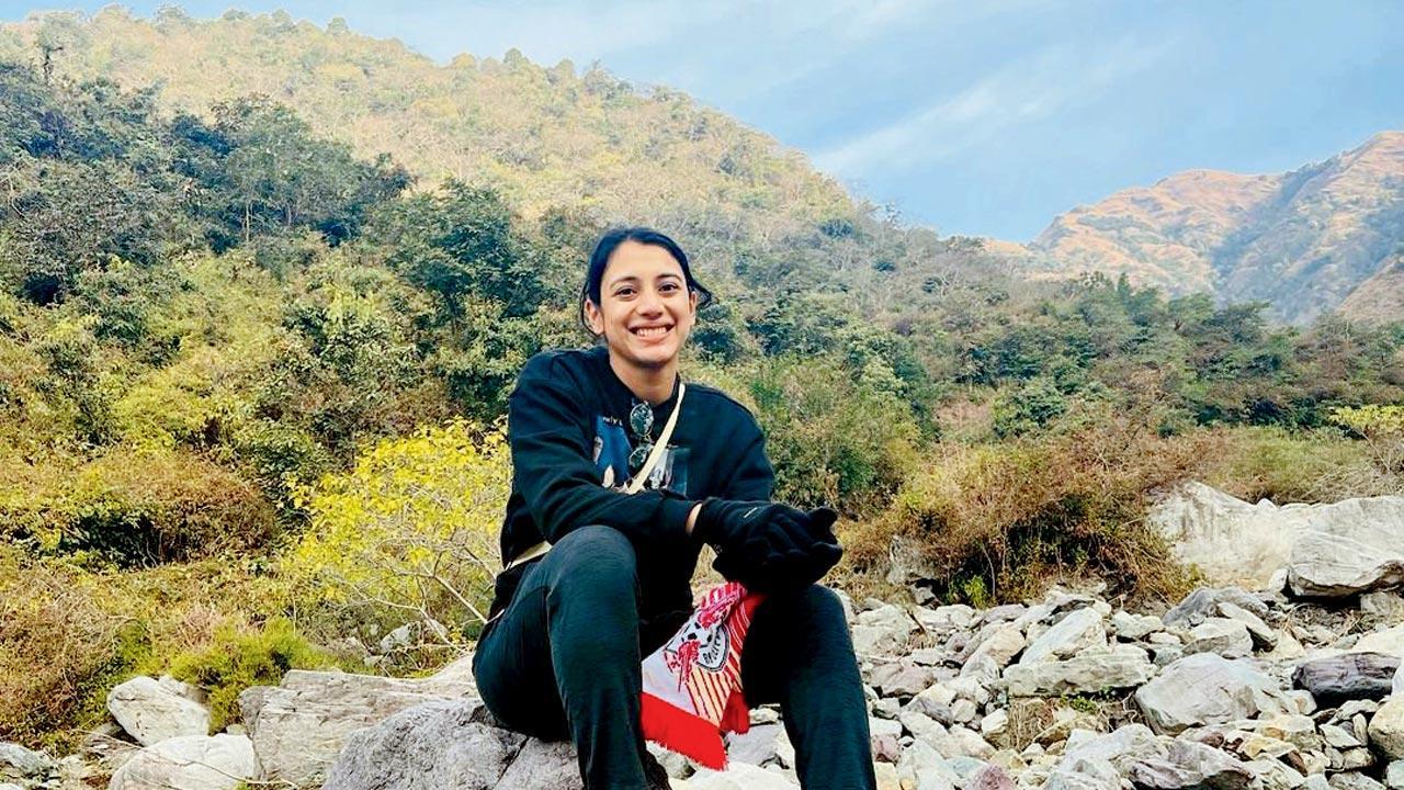 See photos: Smriti Mandhana's 'happy place' is the mountains in Dehradun
