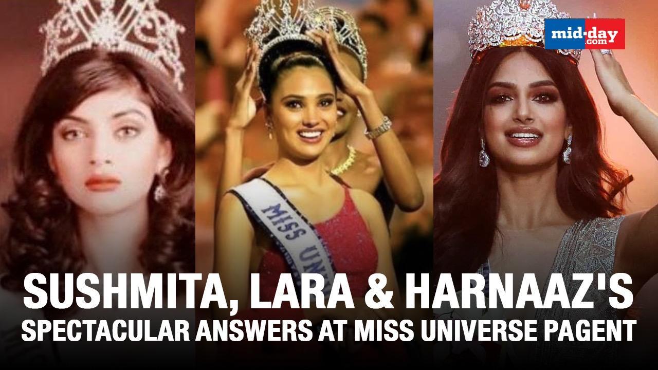 Watch Sushmita Sen And Lara Dutta’s spectacular answers at Miss Universe pageant
