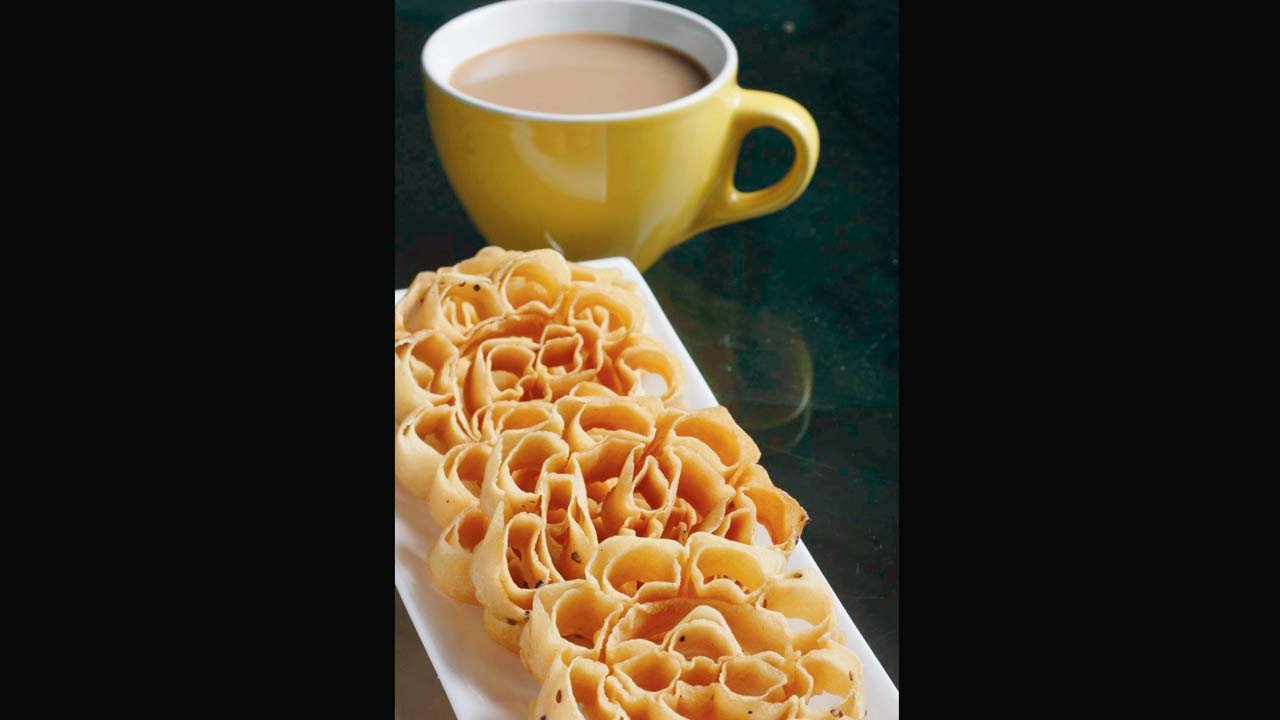 Rose cookies By Anita Pereira