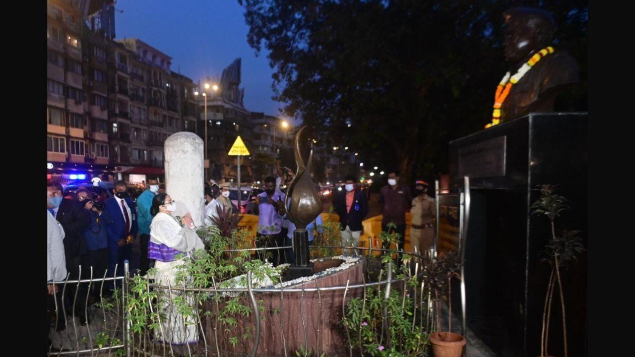 She also paid homage to 26/11 martyr Tukaram Ombale, who lost his life, fighting terrorists in the 2008 Mumbai terror attacks.