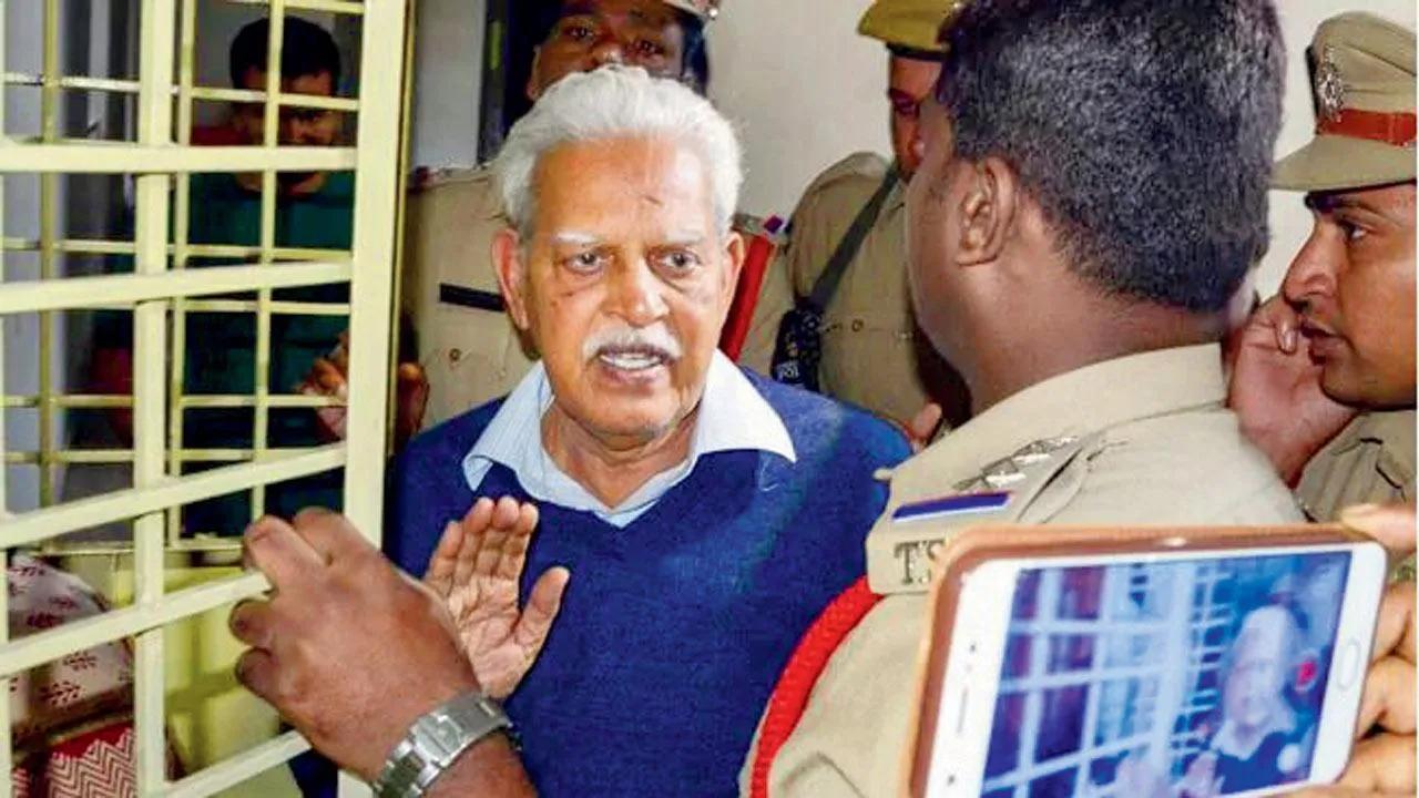 Varavara Rao must go back to prison as other old people also in jail: NIA to Bombay High Court