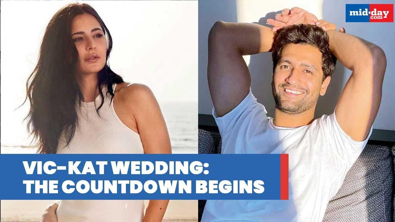 Katrina Kaif-Vicky Kaushal Wedding: The countdown begins