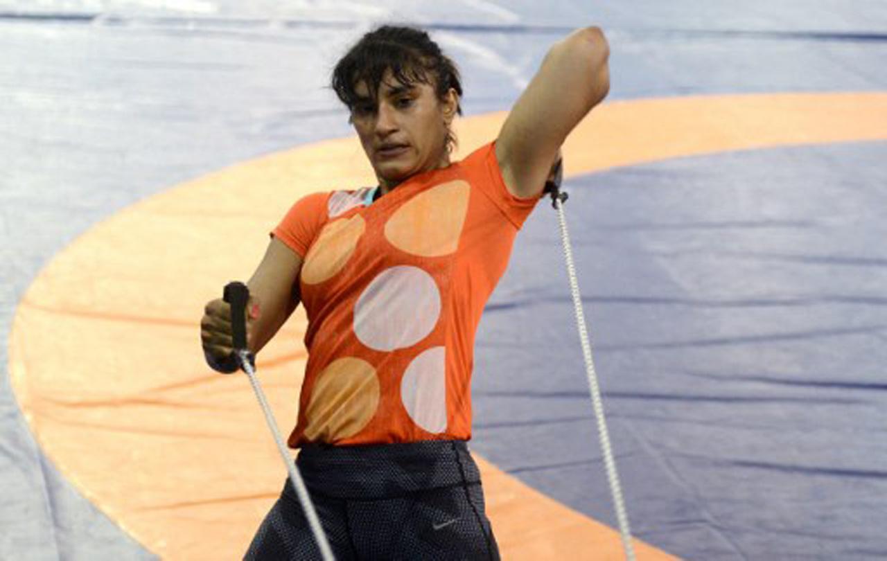 Vinesh Phogat gets suspended, apologises laterStar wrestler Vinesh Phogat was temporarily suspended by the Wrestling Federation of India (WFI) on account of indiscipline during the Tokyo Olympics. According to reports, following her loss to Vanesa Kaladzinskaya, Vinesh Phogat did not reside at the Olympic village, During her matches, Vinesh did not wear a wrestling singlet that had the team's sponsor logo but instead opted for one with the logo of her personal sponsor. She had also expressed displeasure at not being allowed a physiotherapist to accompany her during the Tokyo Olympics. Vinesh later issued an apology to the WFI via email.