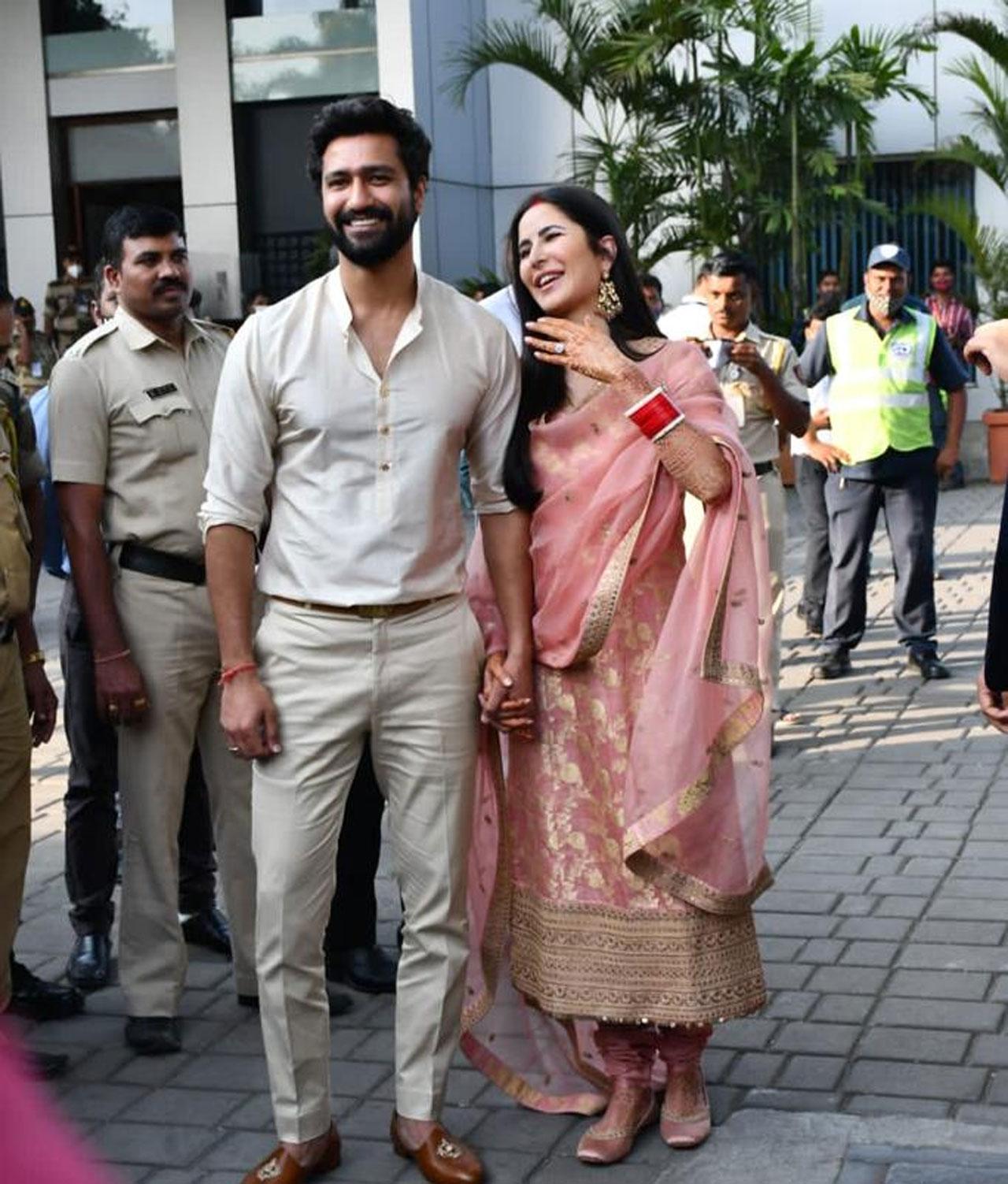 Katrina Kaif and Vicky Kaushal tied the knot at Sawai Madhopur, Rajasthan on December 9. They kept their wedding ceremony and all the festivities intimate, albeit sharing stunning and gorgeous pictures later on their Instagram accounts.
 