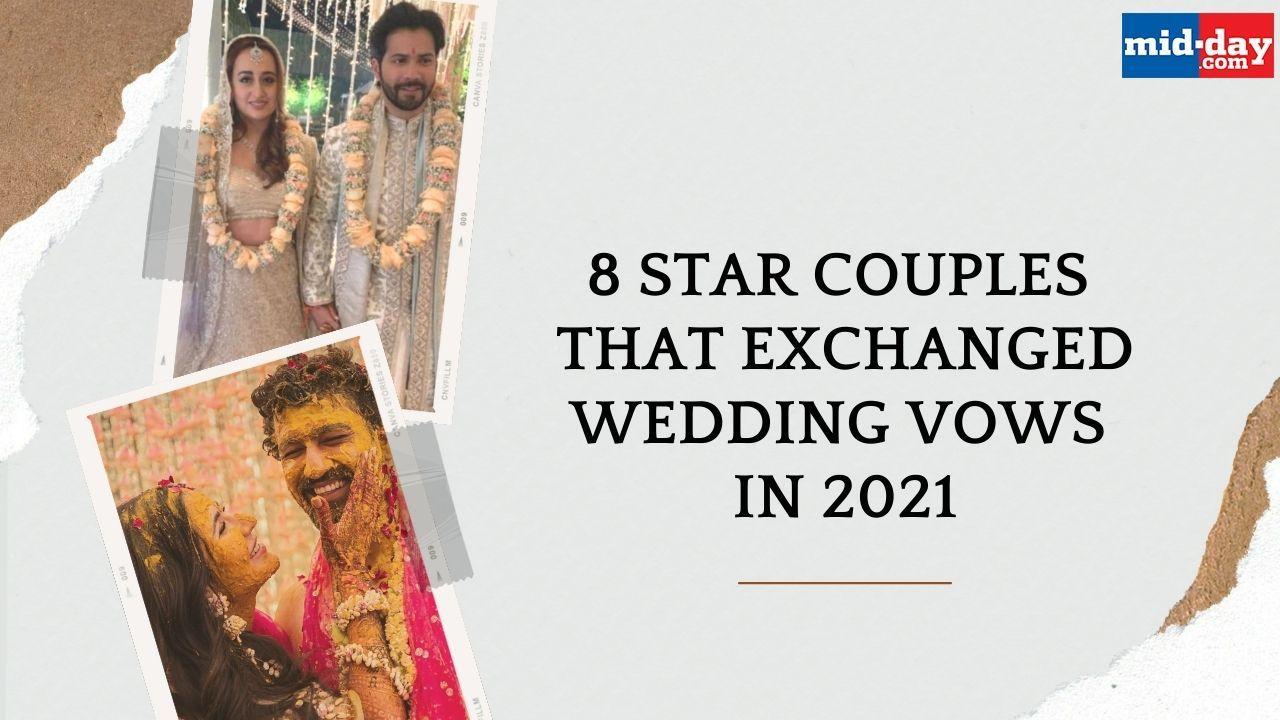 From Vicky-Katrina To Dia-Vaibhav, 8 Star Couples Who Exchanged Wedding Vows