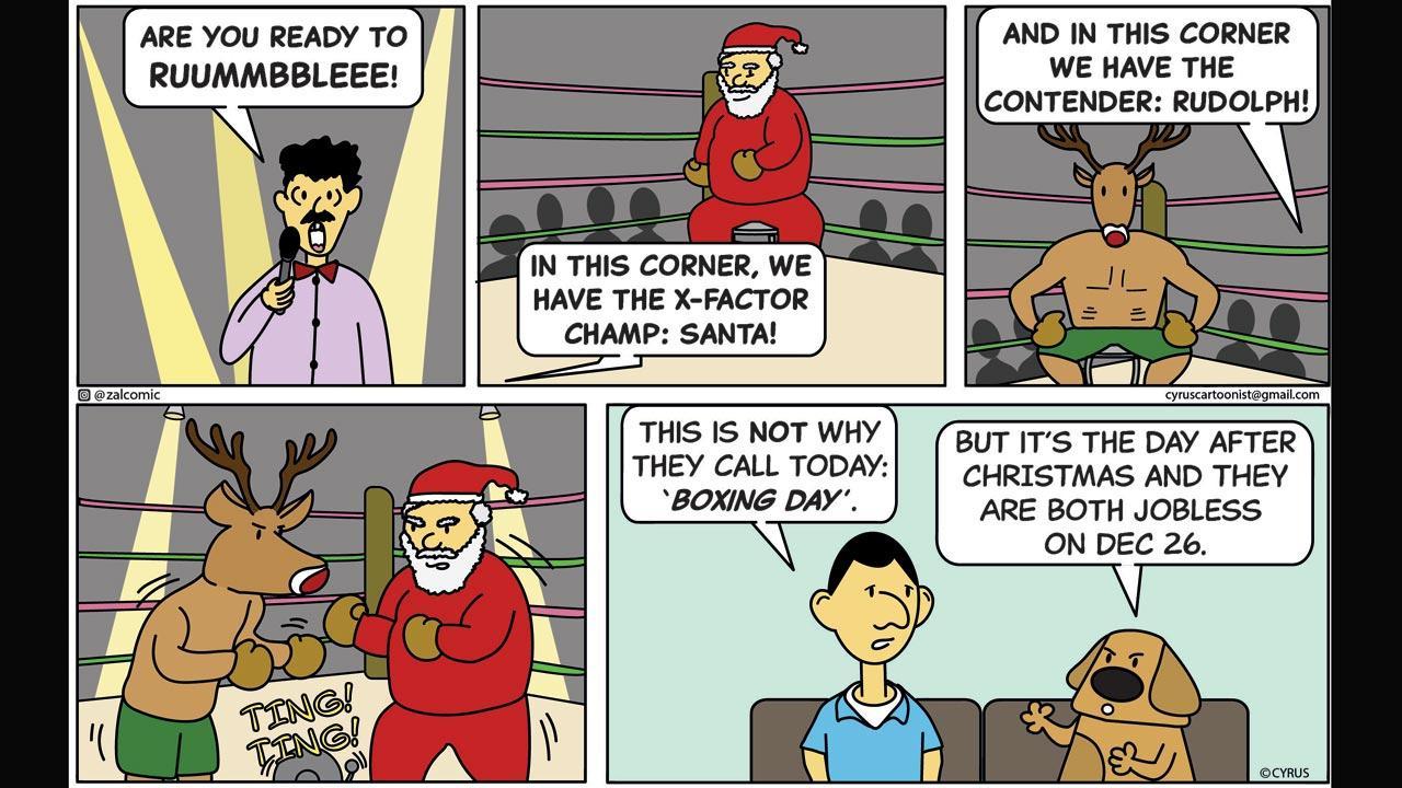Sunday Cartoon: Cyrus Daruwala Presents - Zal