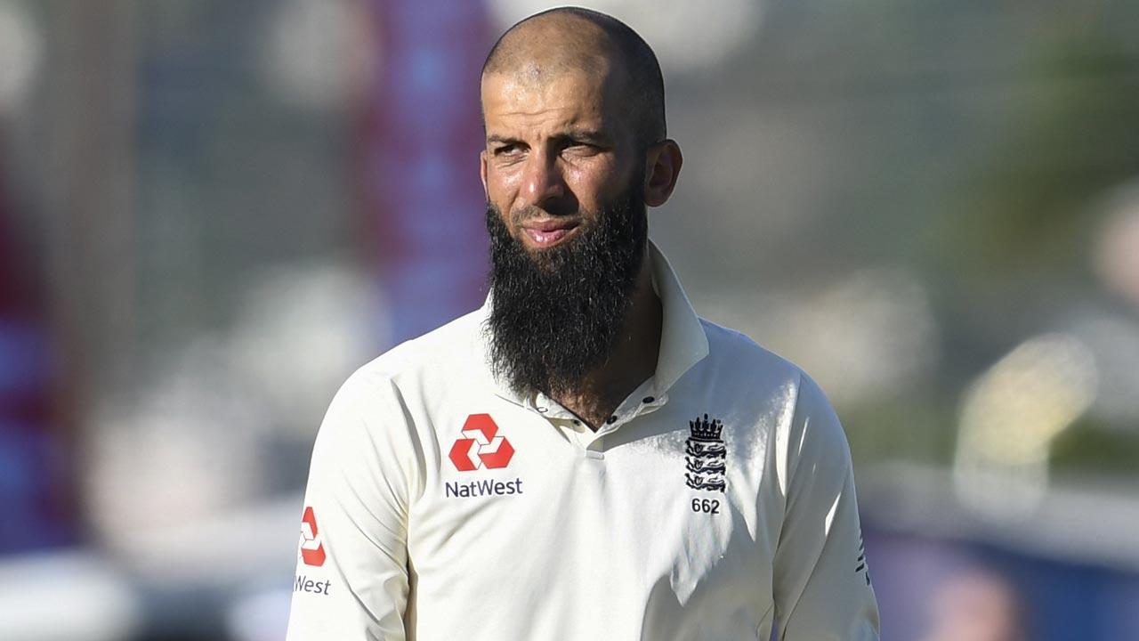 Moeen Ali. Pic/AFP