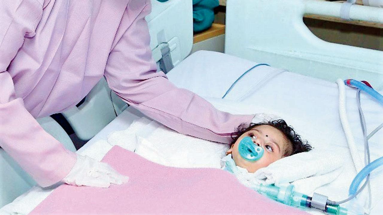 Mumbai: Six-month-old baby Teera finally gets her lifesaving shot