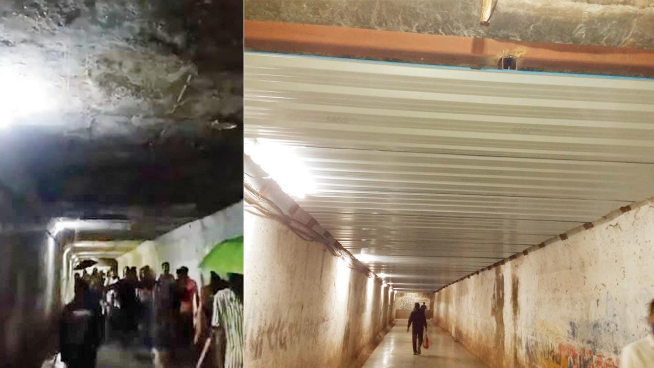 Mumbai: Leaky subway in Kasara gets new roof, thanks to commuters
