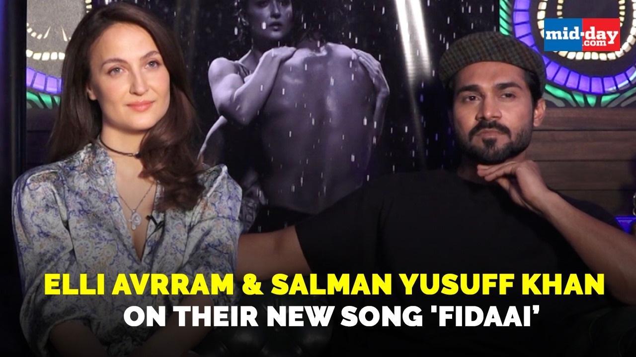 Elli AvrRam and Salman Yusuff Khan on their new song 'Fidaai’