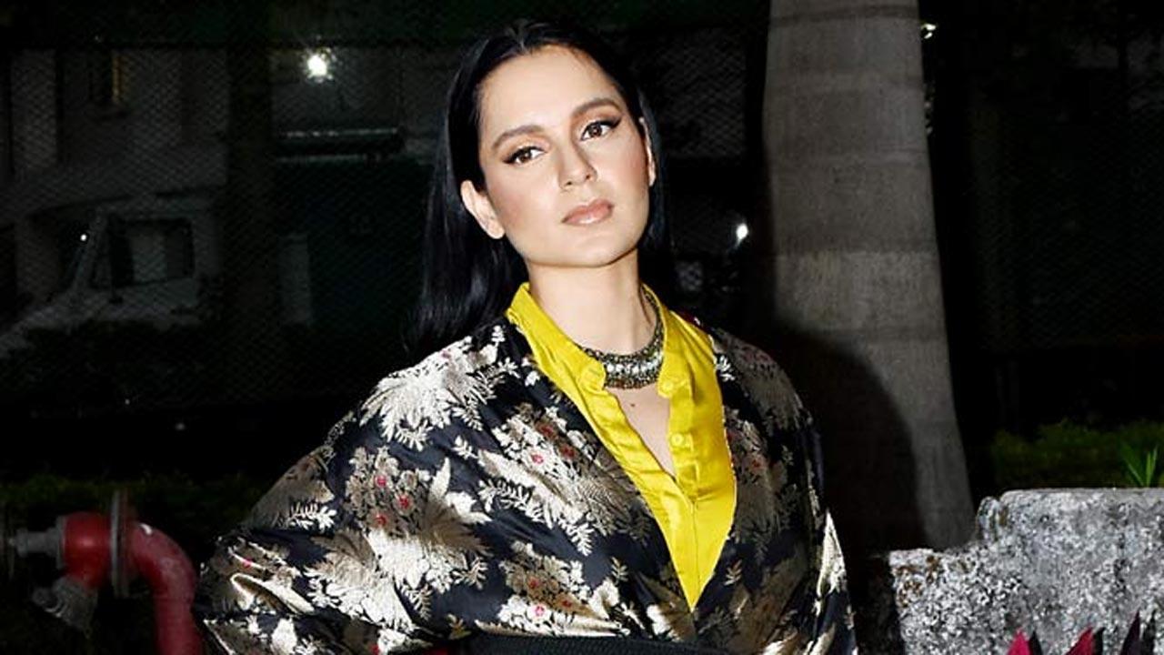 Kangana Ranaut shares her fiery look from 'Dhaakad'; check it out
