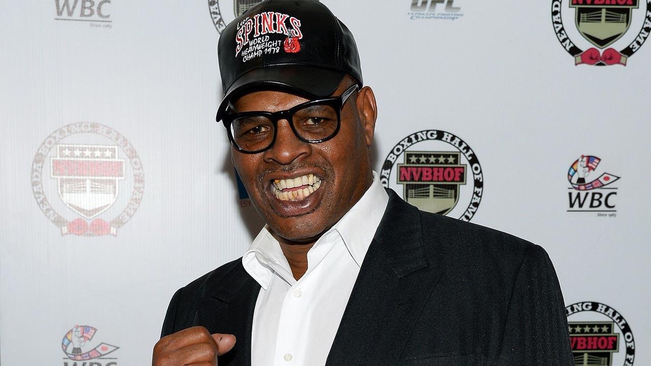 Leon Spinks. Pic/AFP