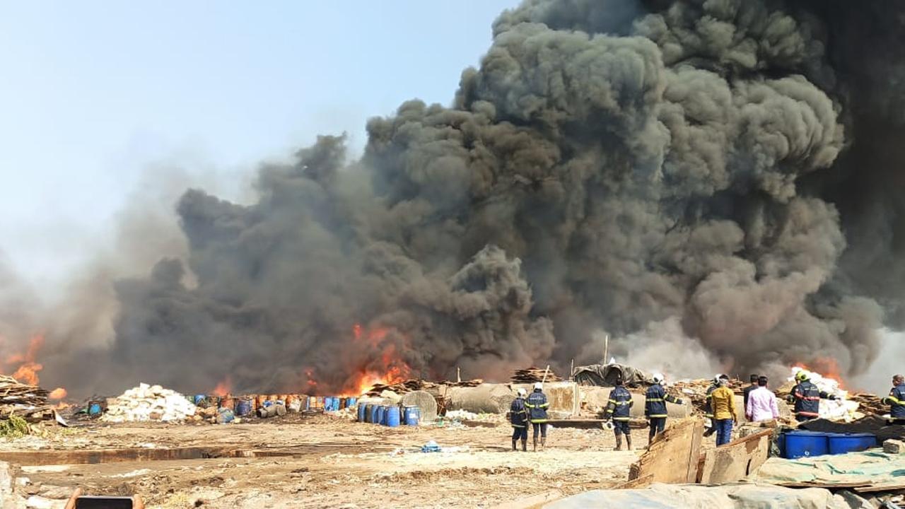 Mumbai: Fire at Mankhurd scrapyard doused