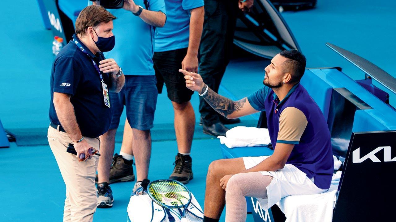 Nick Kyrgios slams chair umpire: It's not funny