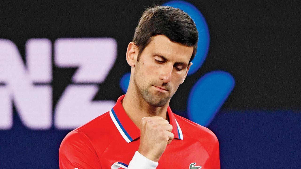 Mixed bag for Novak Djokovic
