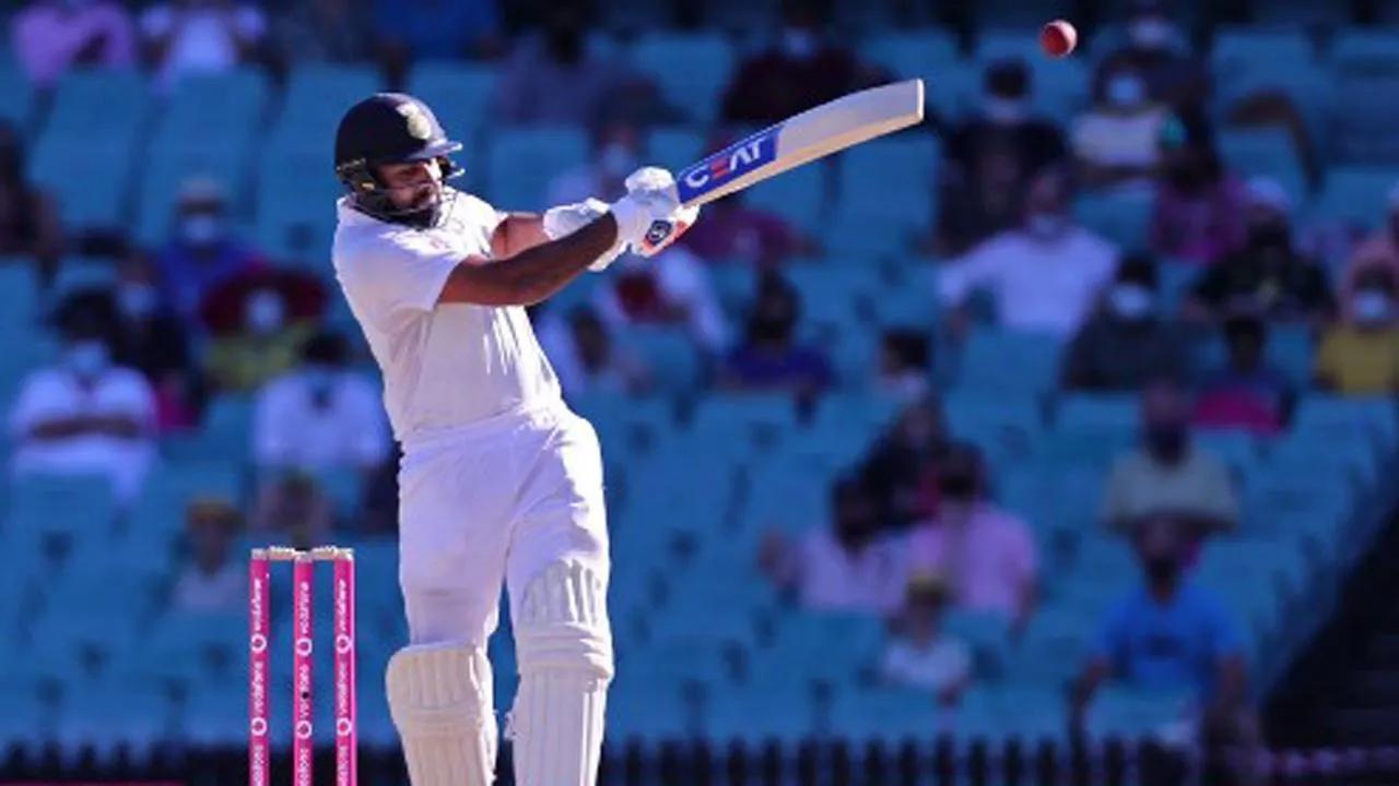 2nd Test: Rohit Sharma slams 161, India finish Day 1 on 300/6