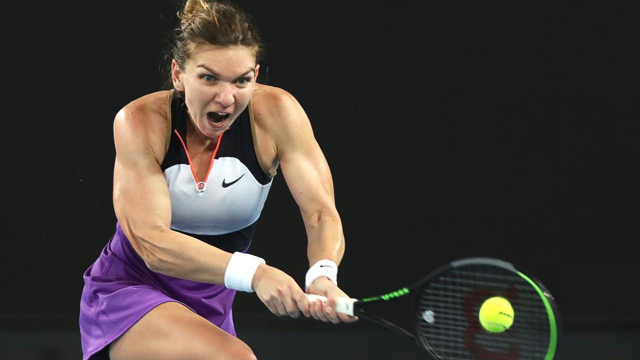 Australian Open: Second seed Simona Halep survives major scare