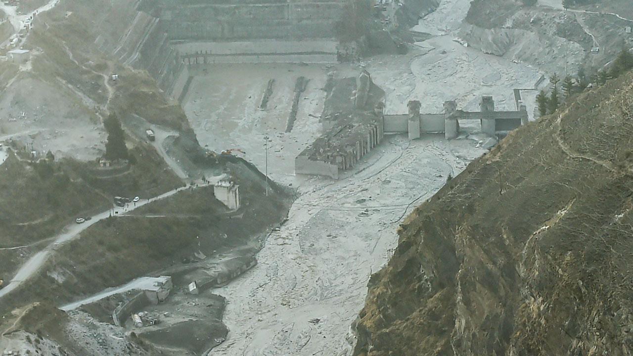 Lake forms on Rishiganga river in Uttarakhand, alert sounded