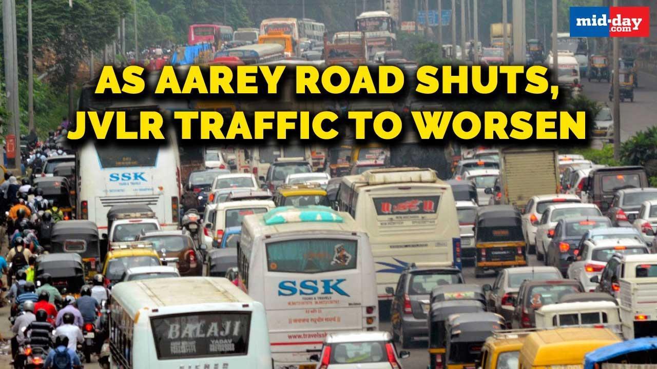 Mumbai: As Aarey road shuts, JVLR traffic to worsen