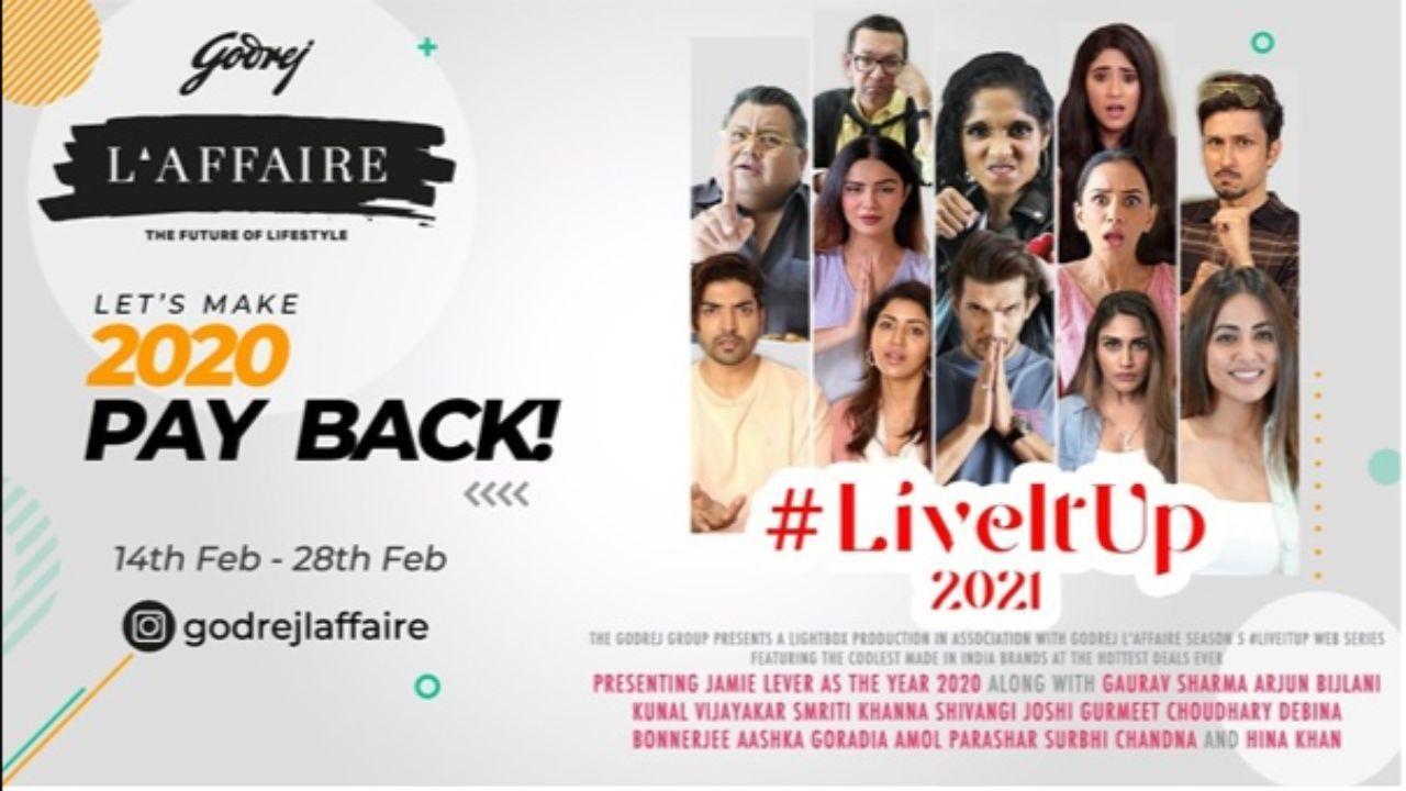 #LiveItUp 2021: A web-series by Godrej L’Affaire is humourous expression of our frustrations with 2020