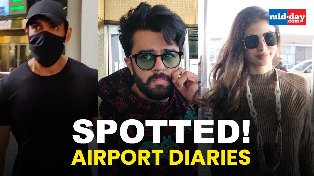 John Abraham, Mouni Roy, Manish Paul and others spotted at the airport