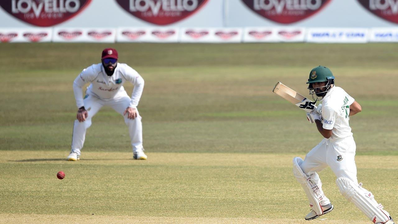 Chittagong Test: Bangladesh, West Indies share honours on Day One