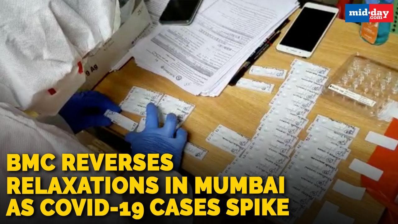 Relaxations reversed in Mumbai after major spike in COVID-19 cases