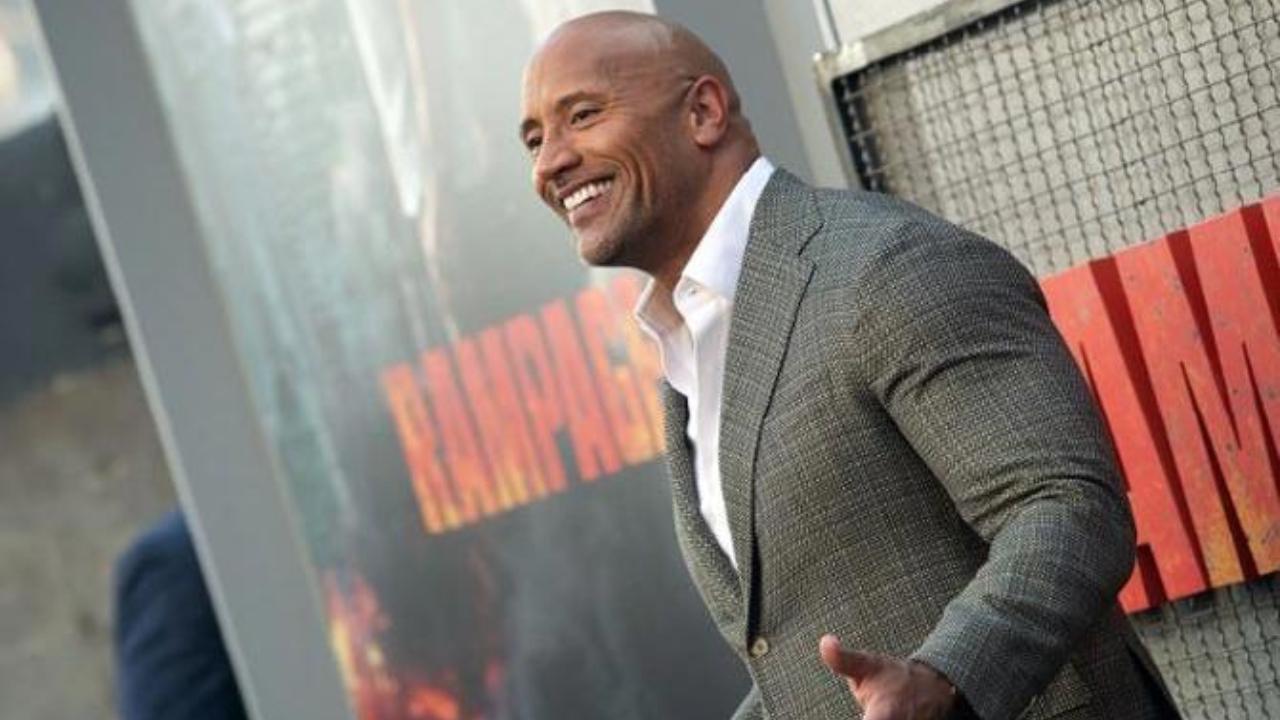 See Photo: Dwayne Johnson enjoys a sushi cheat meal post Super Bowl game